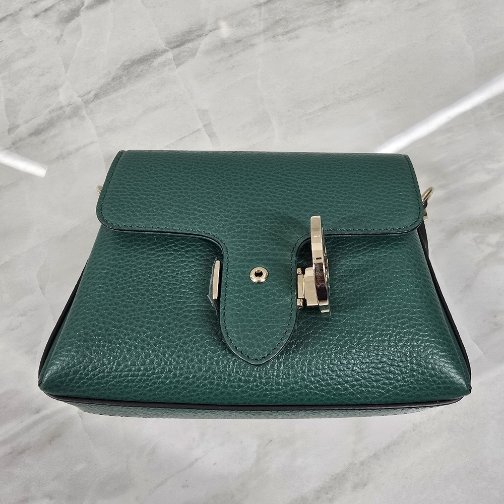 Gucci Green Leather Crossbody Bag - Picture 12 of 15